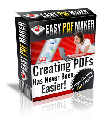 Product picture Easy PDF Maker w Master Re-sell Rights